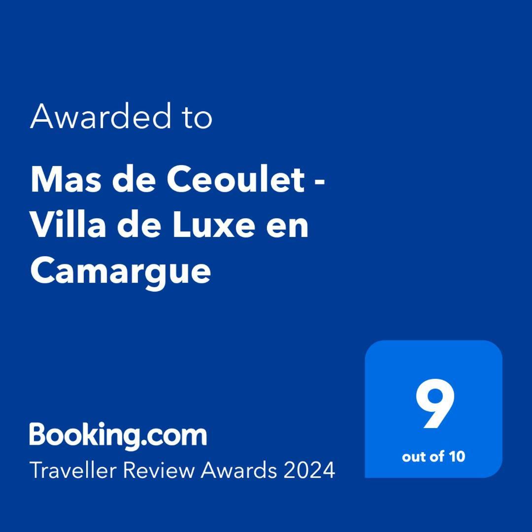 Mas De Ceoulet - Villa De Luxe En Camargue Арль Екстер'єр фото